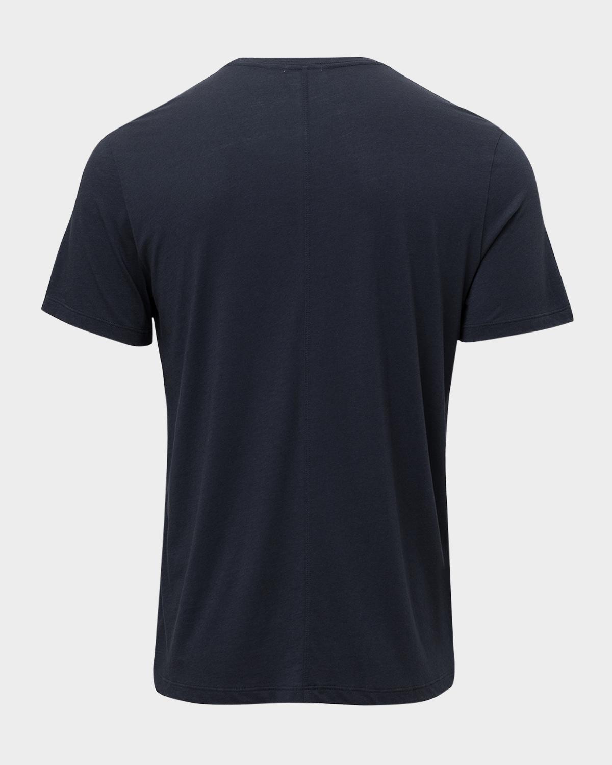Barefoot Dreams Men's Malibu Collection Cotton Modal V-Neck T-Shirt