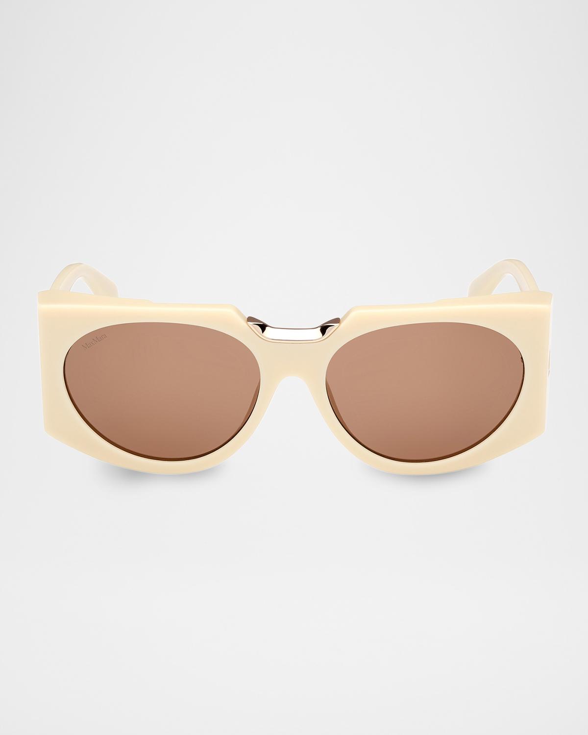 Max Mara Spark 5 Acetate Round Sunglasses