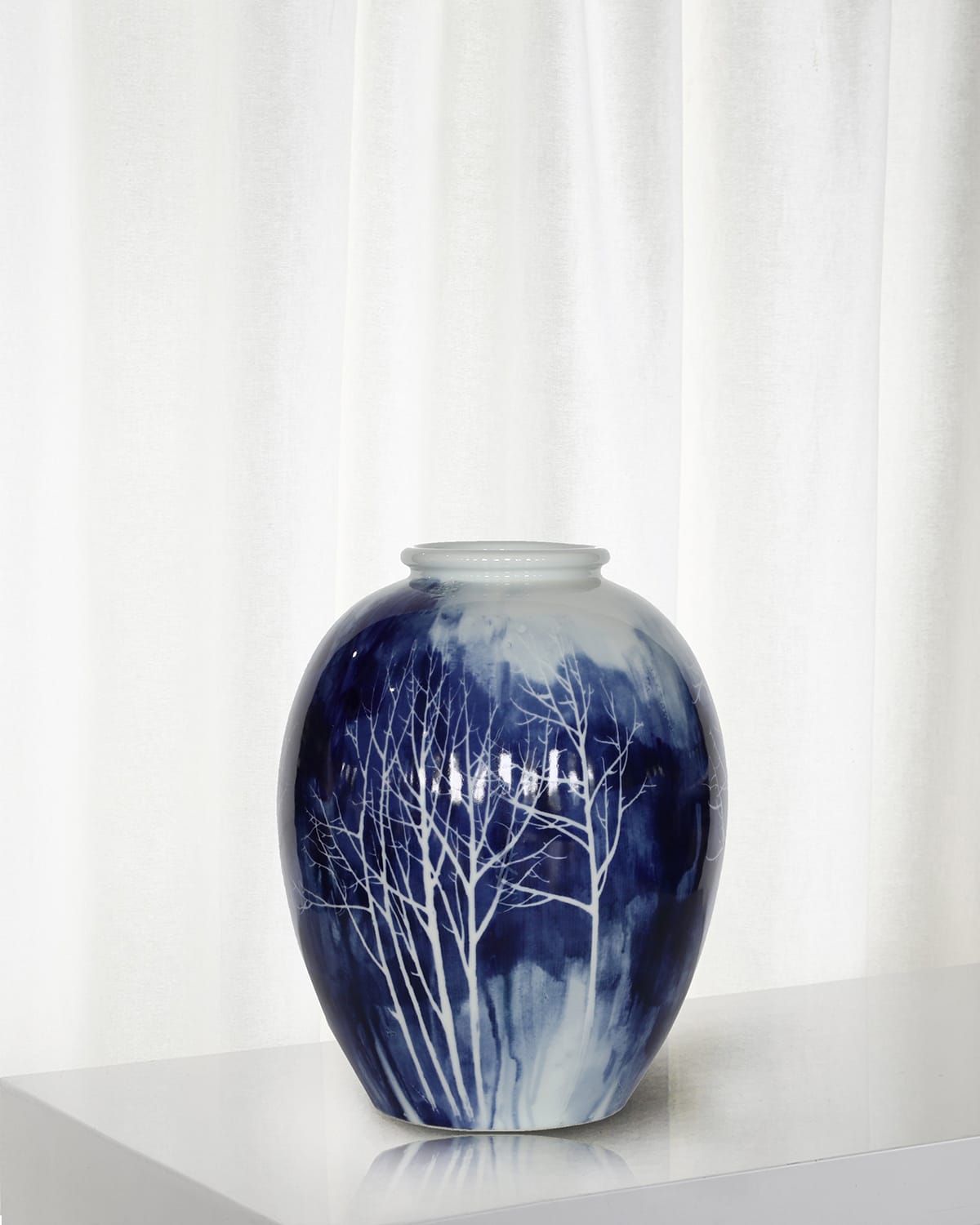 Winward Home Tree Hand-Painted Vase, 12" | Thumbnail 3 Winward Home Tree Hand-Painted Vase, 12" | Thumbnail 3