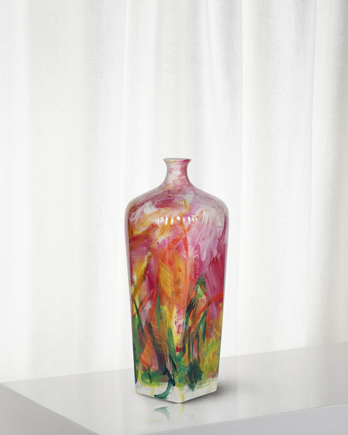 Winward Home Hand-Painted Vase, 13" | Thumbnail 3 Winward Home Hand-Painted Vase, 13" | Thumbnail 3
