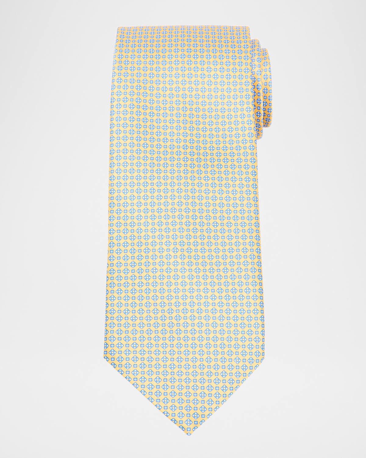 Stefano Ricci Men 's Micro-Geometric Silk Tie