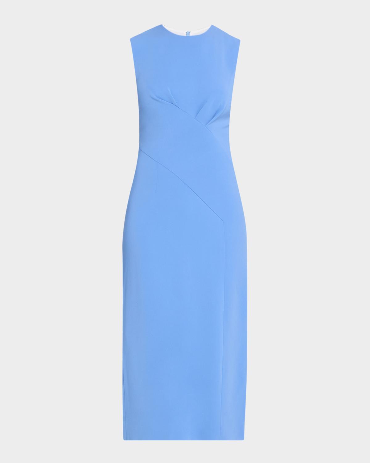 E.Stott Mila Sleeveless Crossover Midi Dress