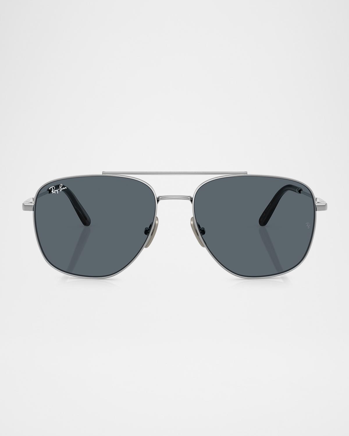 Ray-Ban Men's RB8097 Square Sunglasses