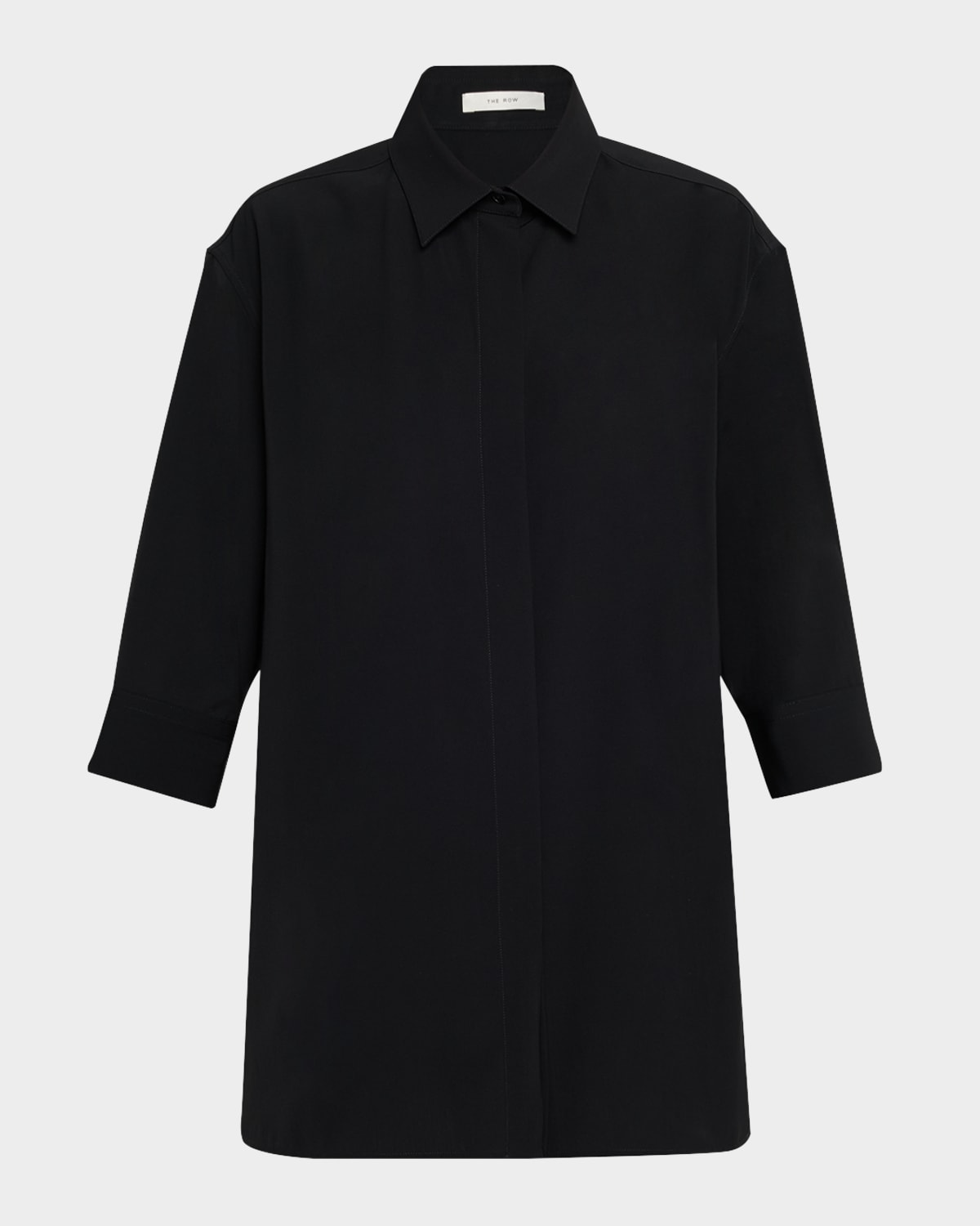 THE ROW Elada Button-Front Shirt