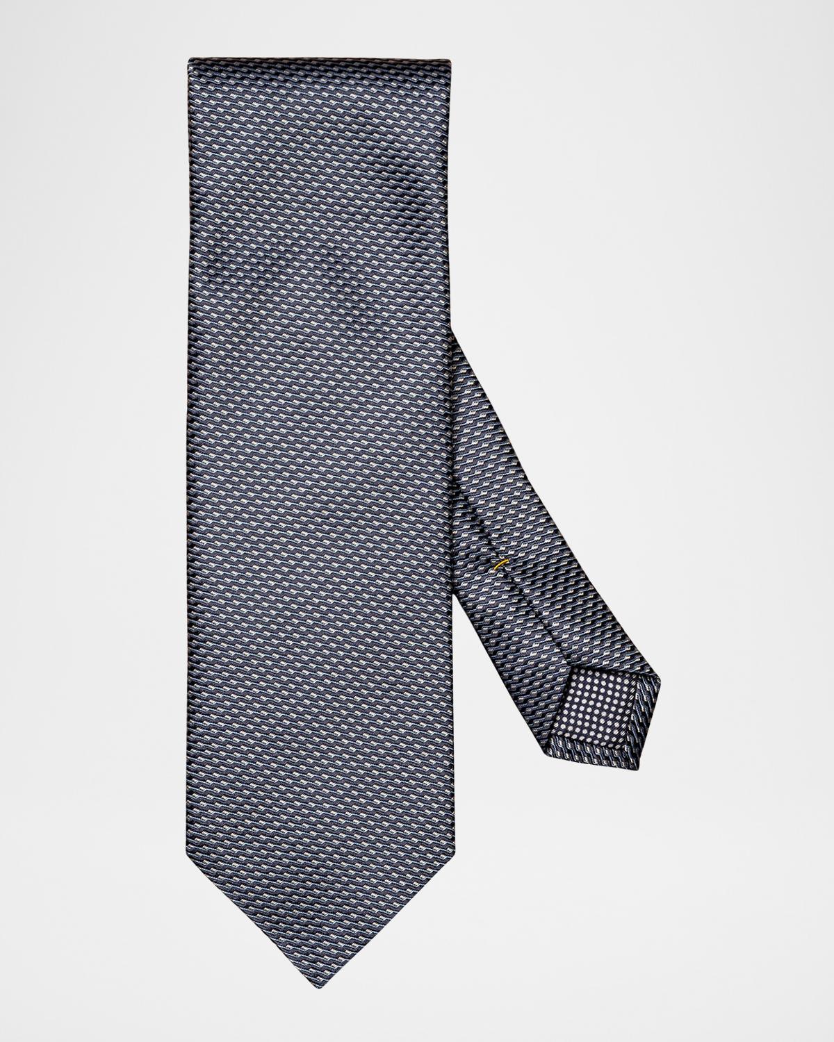 Eton Men's Geometric Silk Tie