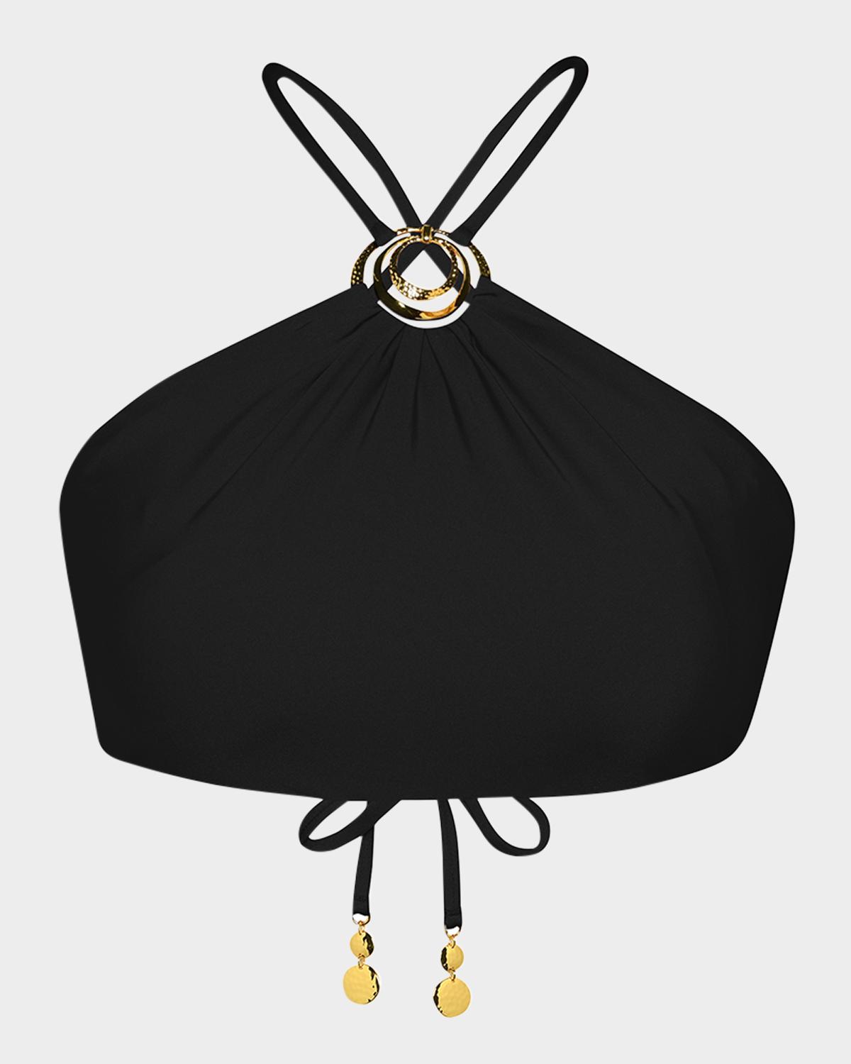 Sunshine 79 Solids High-Neck Bikini Top