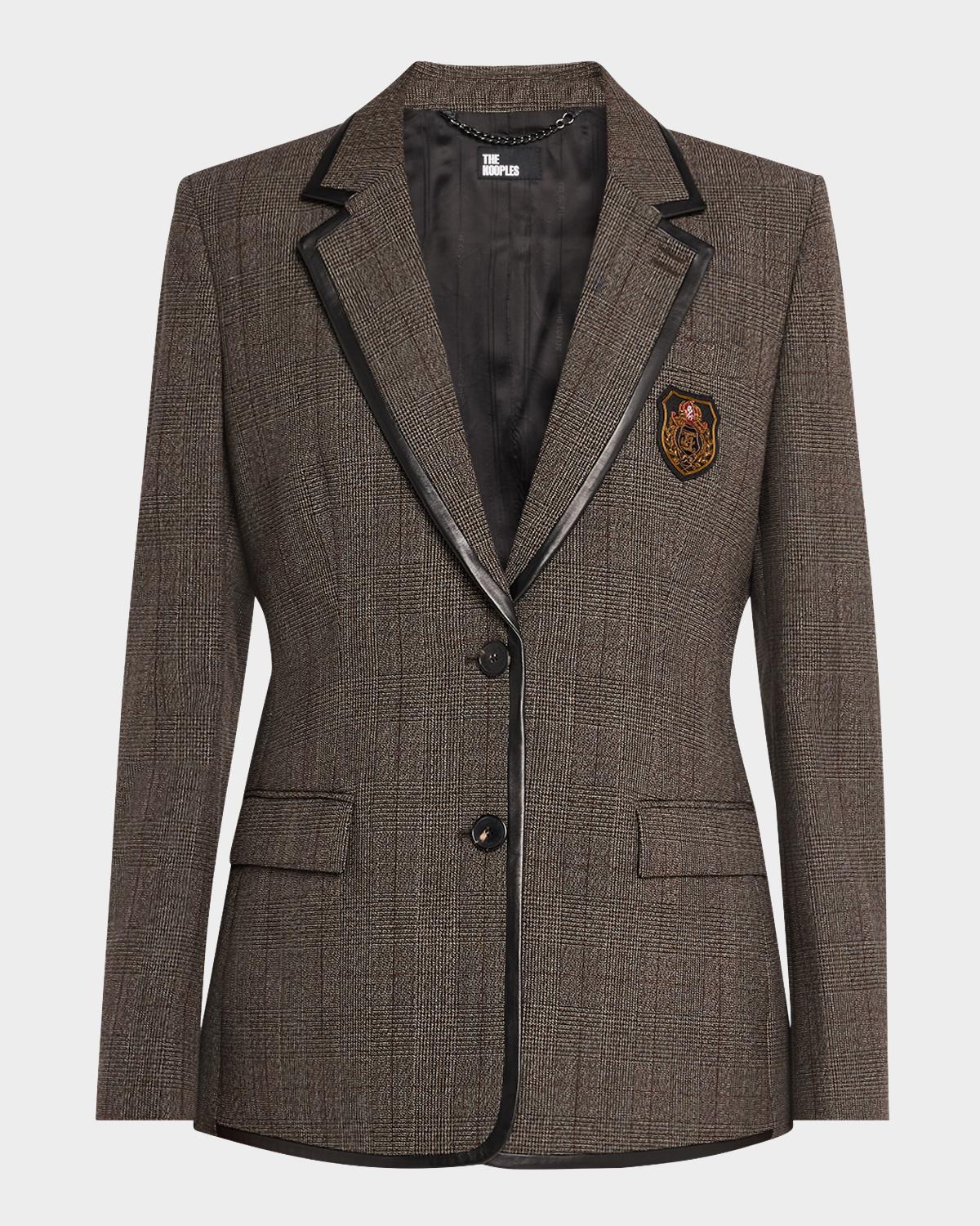 The Kooples Prince of Wales Crest Jacket