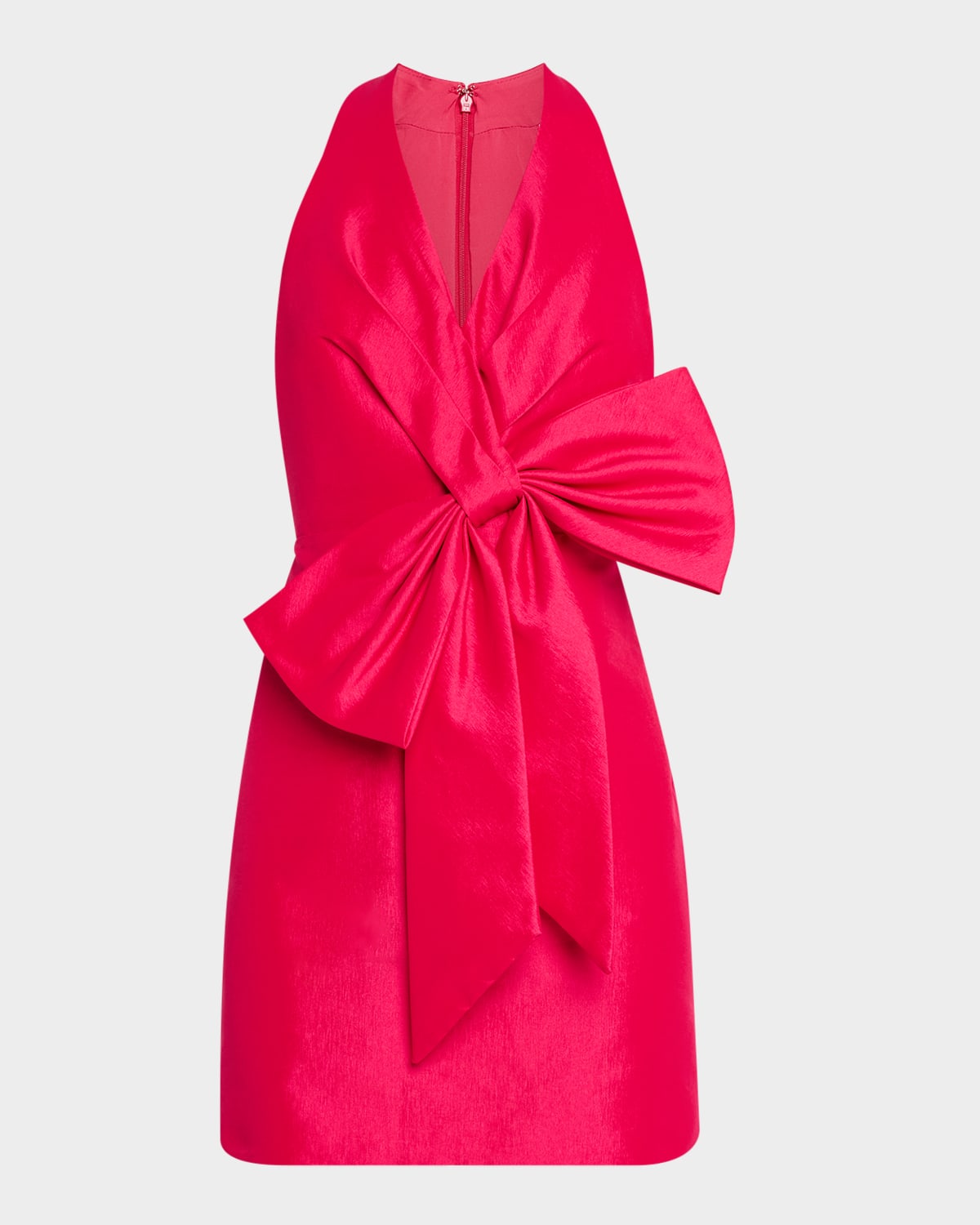 One33 Social Bow-Front Halter Mini Dress