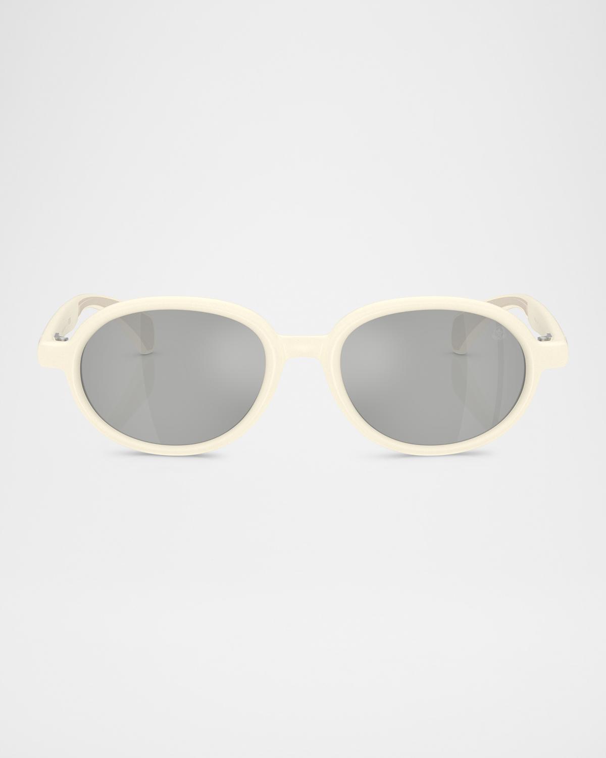 Moncler ME8006 Oval Sunglasses