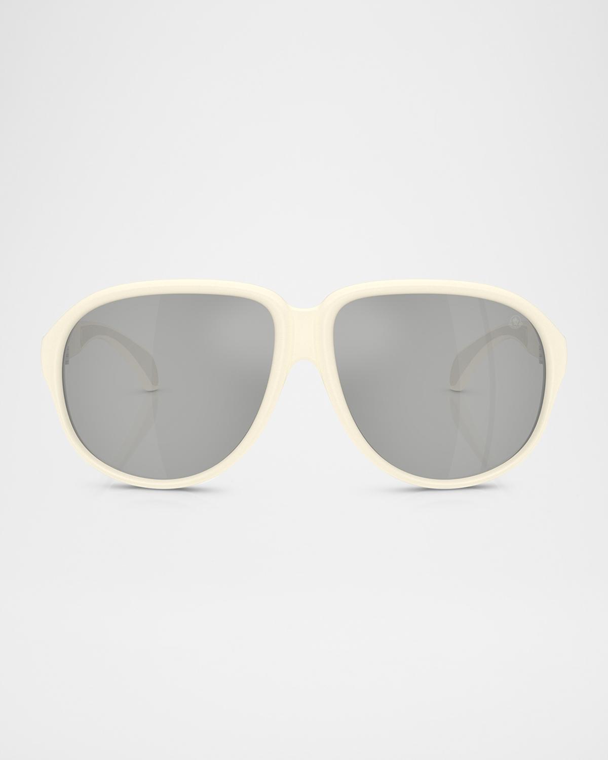 Moncler Men's ME8001 Aviator Sunglasses