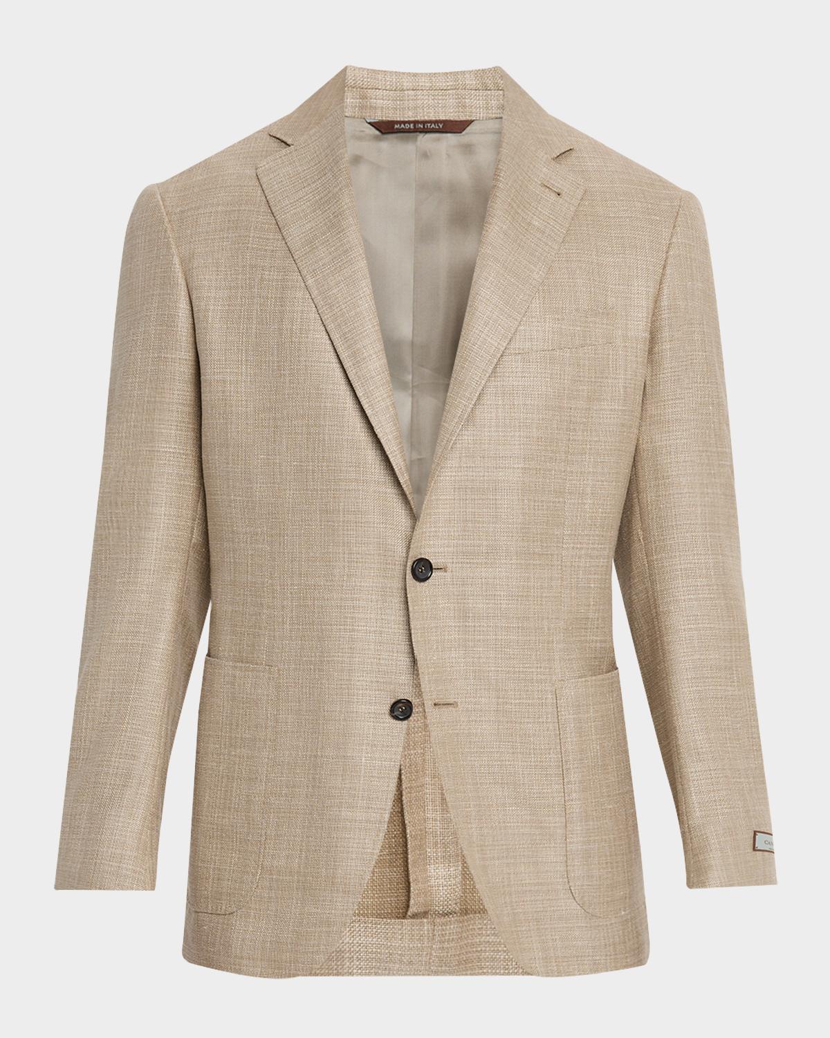 Canali Men's Hopsack Sport Coat