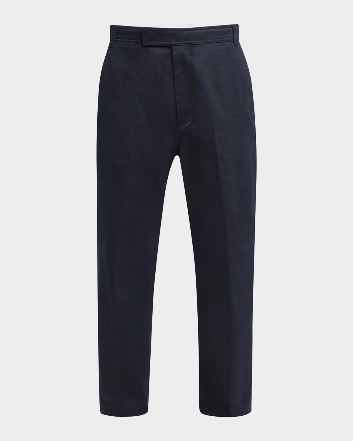 Thom Browne Men's Garment-Dyed Chino Pants