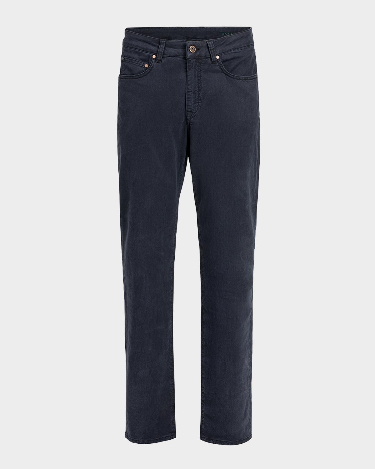 Boglioli Men's Five-Pocket Twill Pants