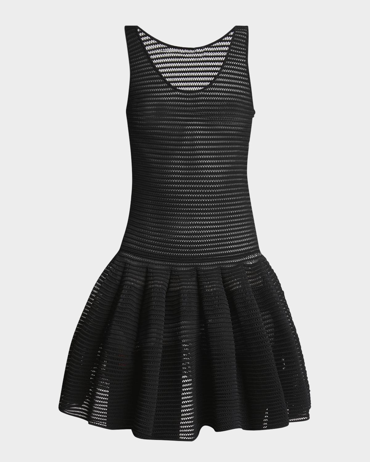 ALAÏA Crinoline Flared Mini Dress