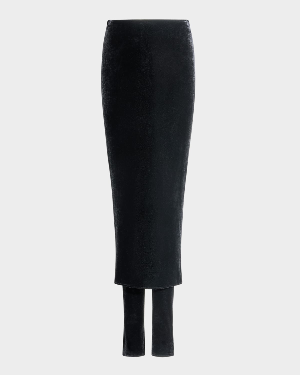 ALAIA Velvet Skirt Pants