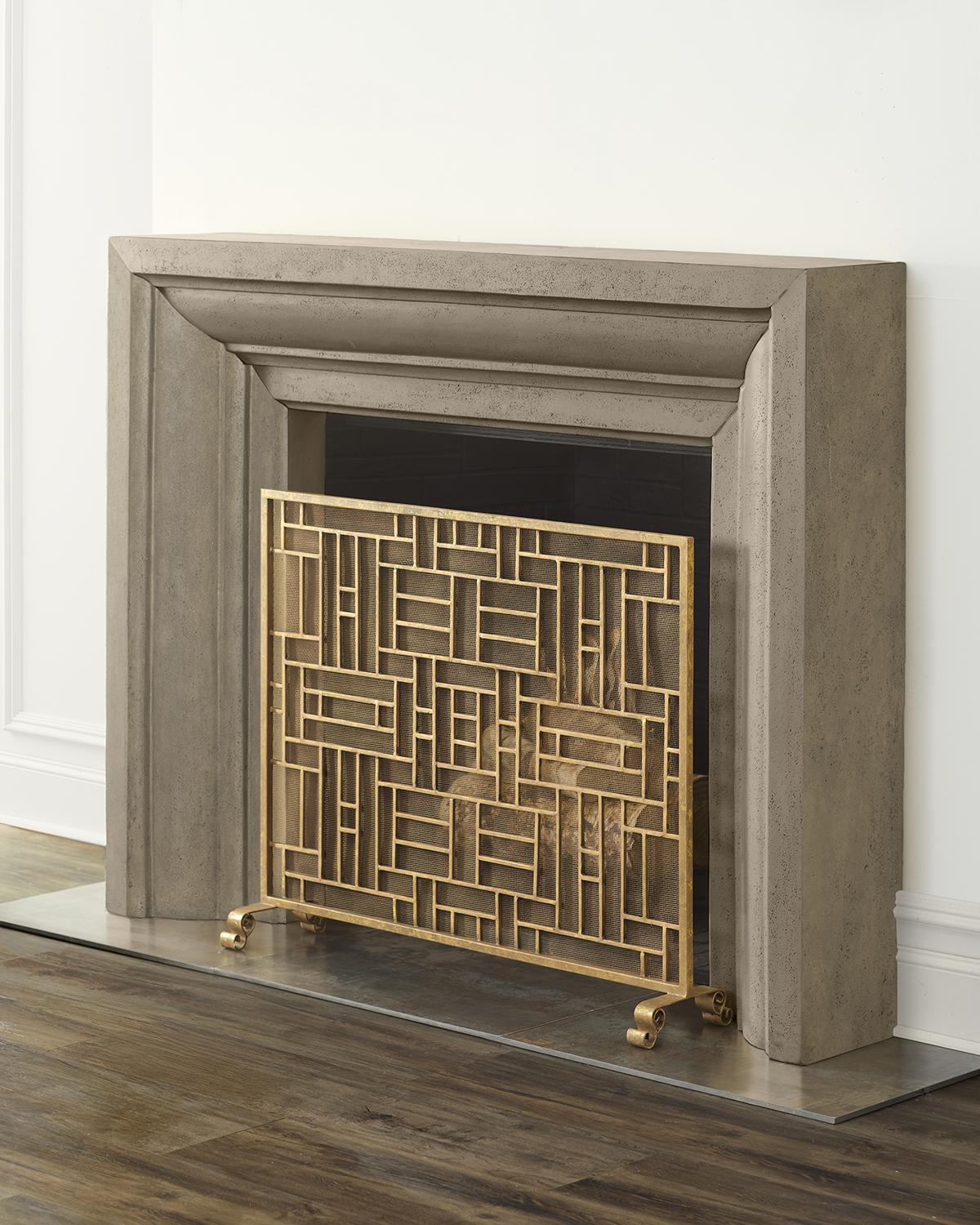 Sutton Indoor/Outdoor Fireplace Mantle