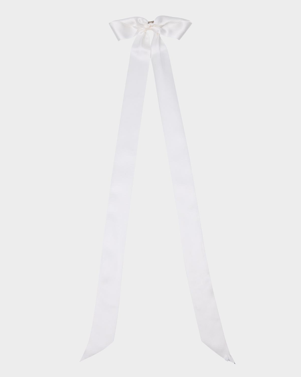 Lelet Ny Alexandra Long Silk Bow