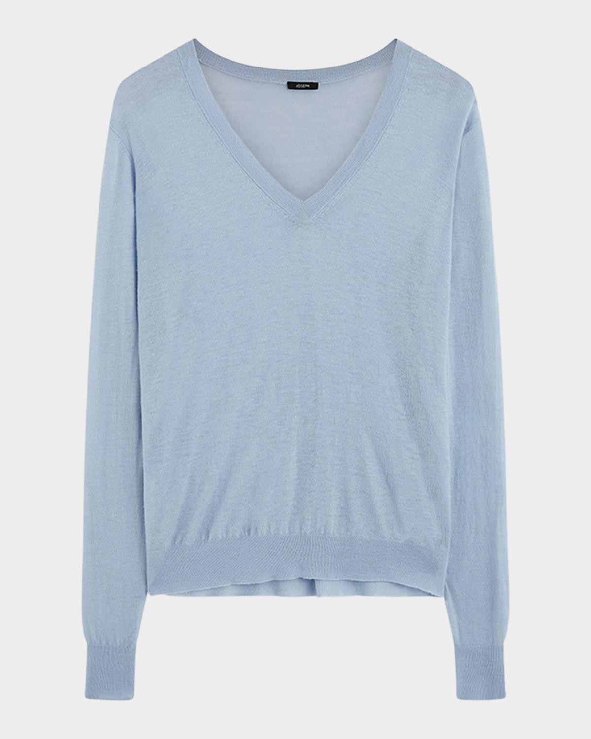 Joseph Cashair V-Neck Sweater