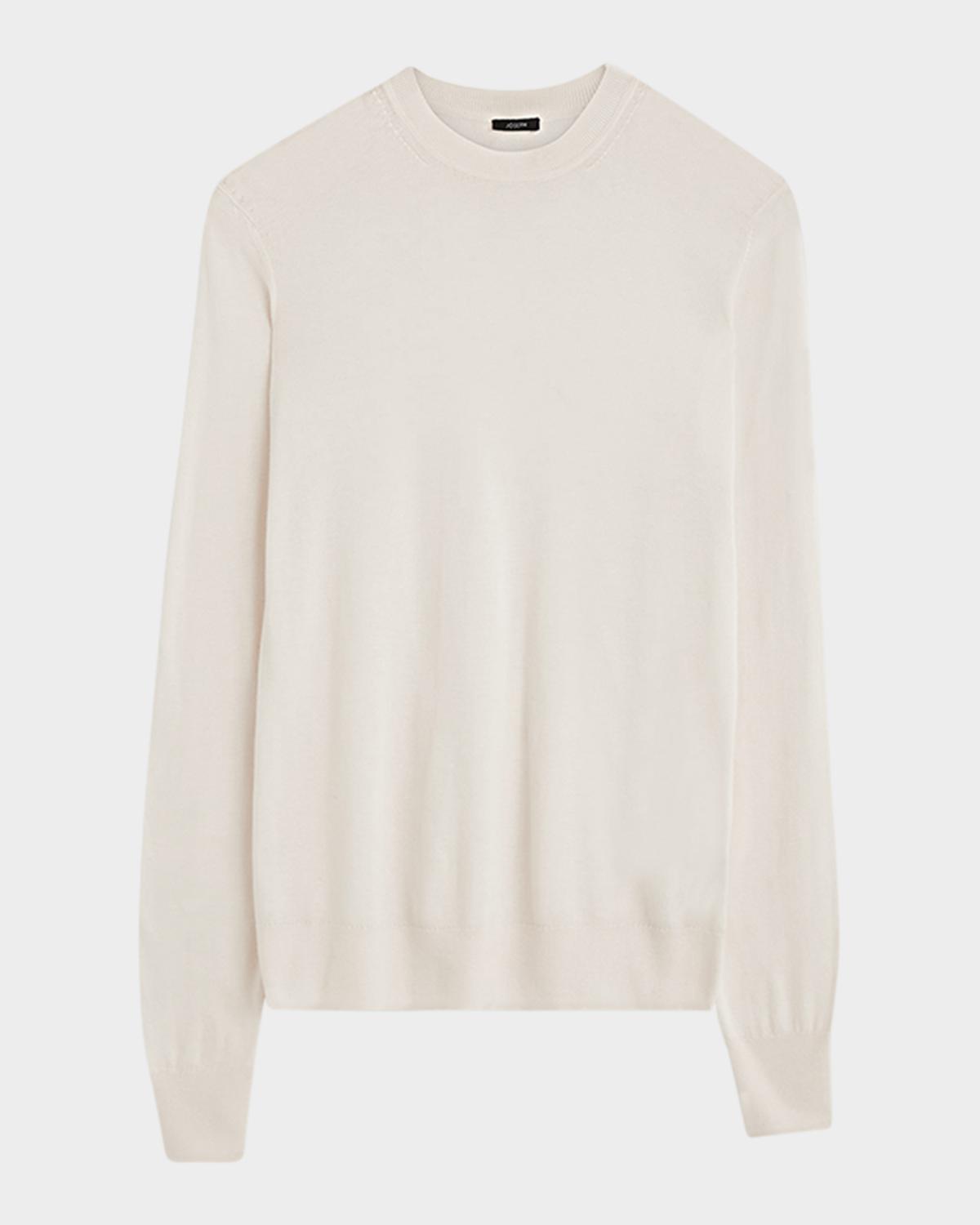 Joseph Crewneck Cashmere-Blend Sweater