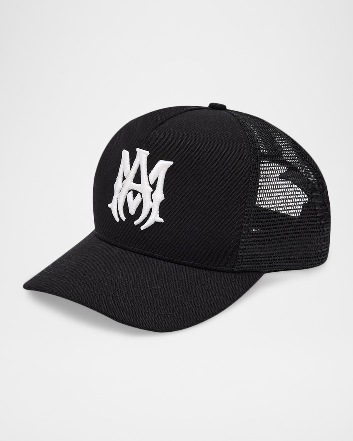 Amiri Men's MA Logo Trucker Hat