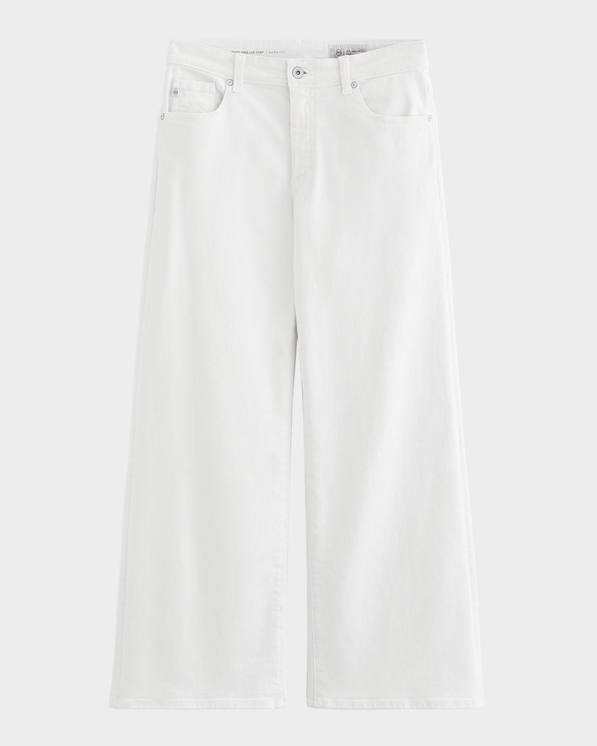 AG Jeans Saige Wide-Leg Crop Jeans