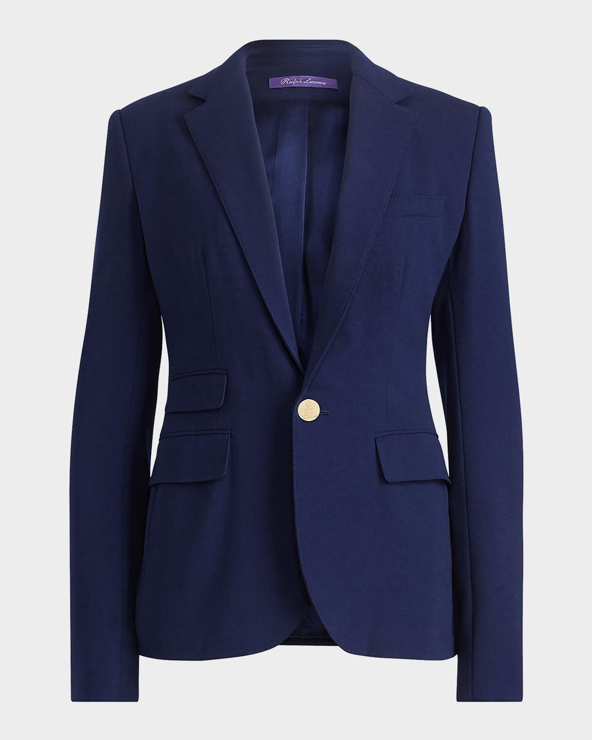 Ralph Lauren Collection Parker Wool Crepe Jacket