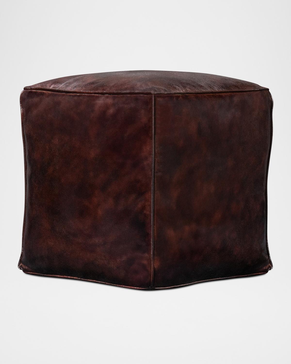 Sunday Afternoon Leather Cube