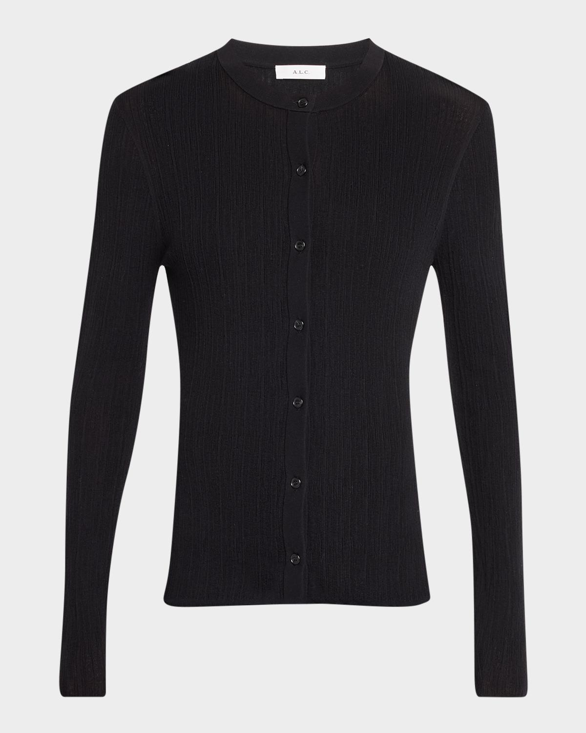 A.L.C. Fisher Ribbed Cardigan