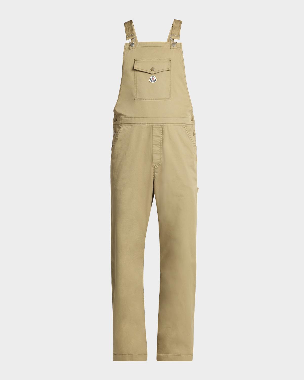 Moncler Men's Gabardine Overalls