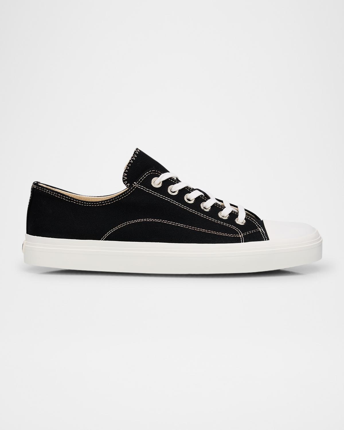 Moschino Men's Canvas Low-Top Sneakers