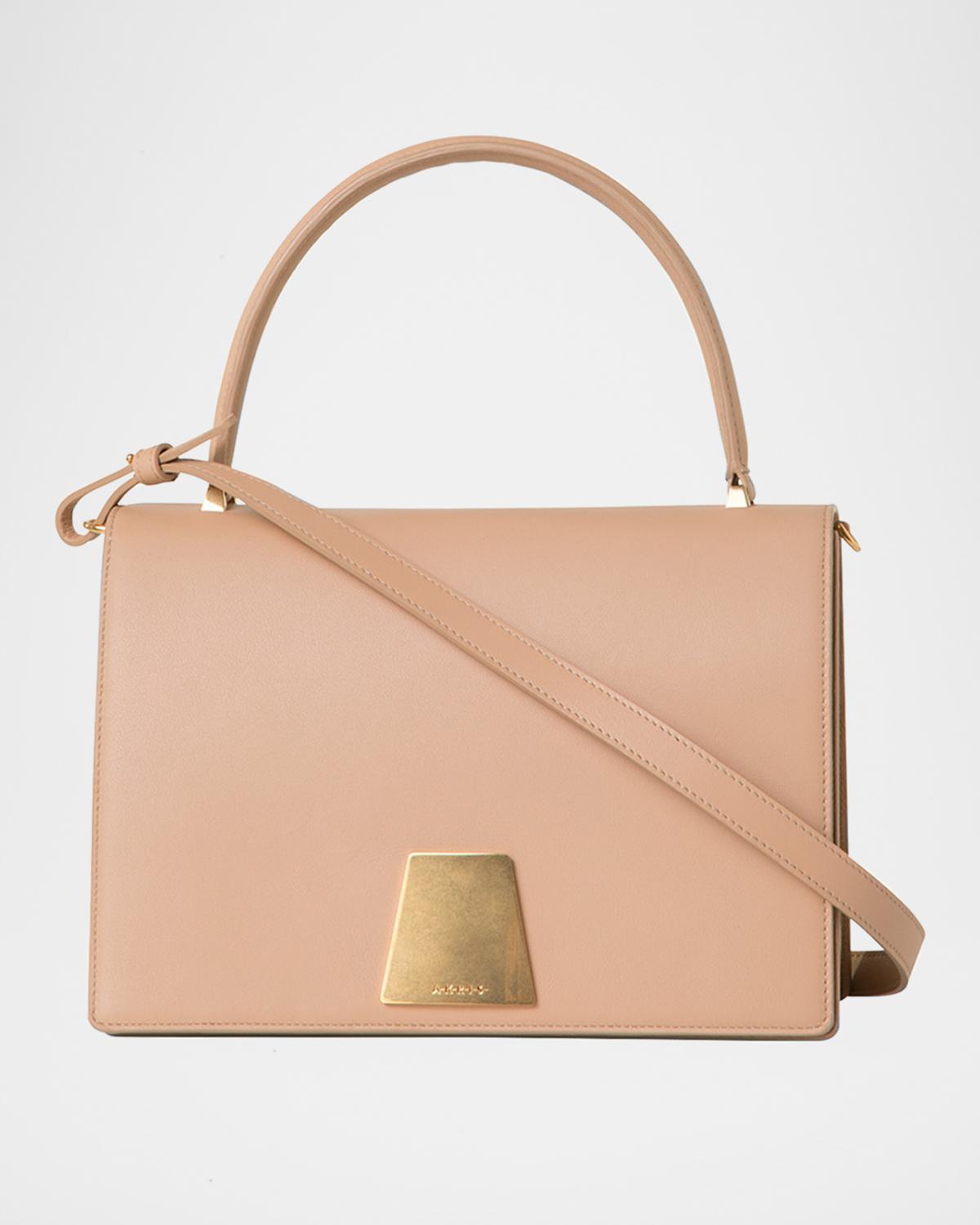 Alice Flap Leather Crossbody Bag
