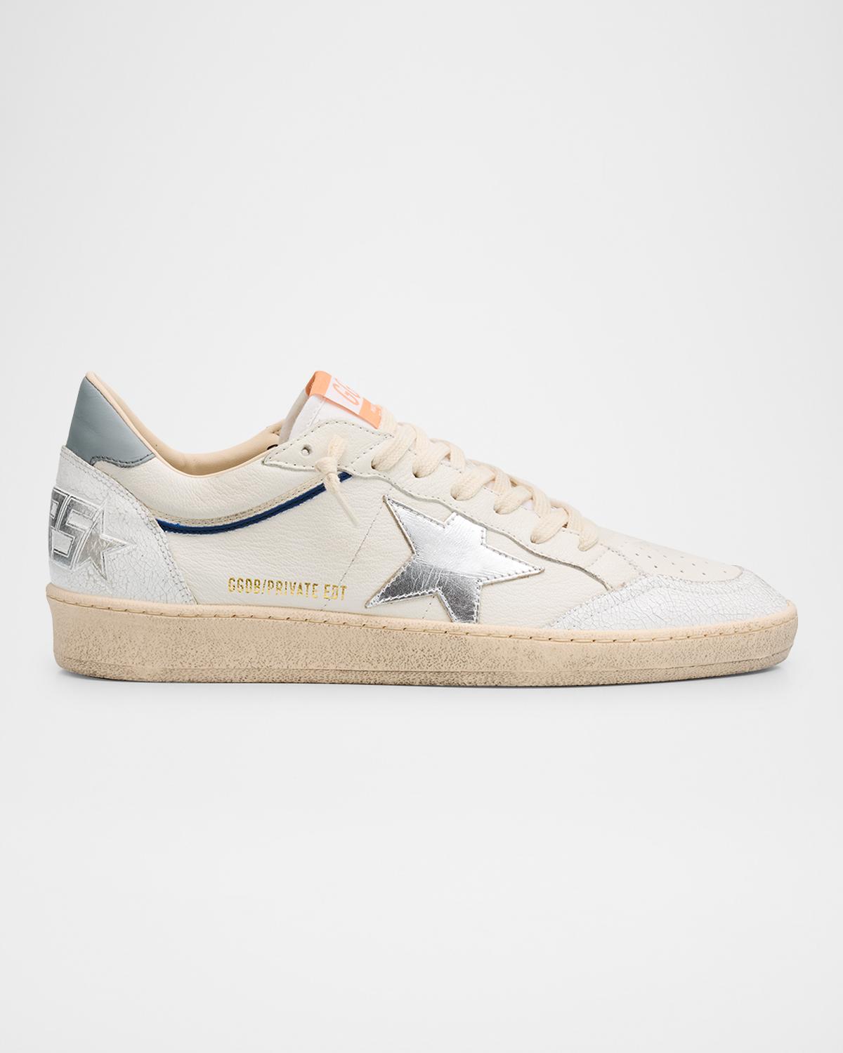 Men & apos;s Ball Star Leather Low-Top Sneakers