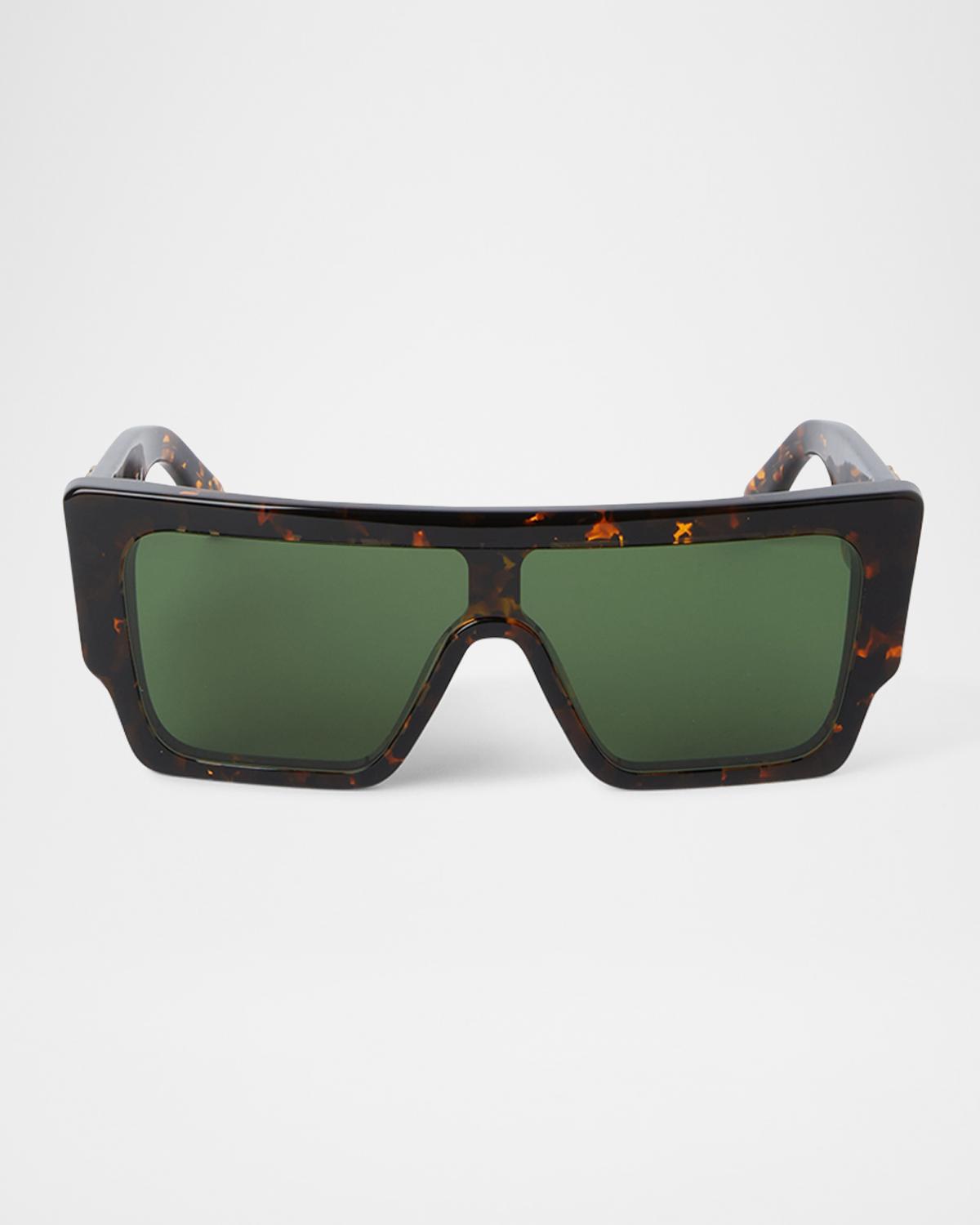 Off-White Men's Marion Acetate Shield Sunglasses