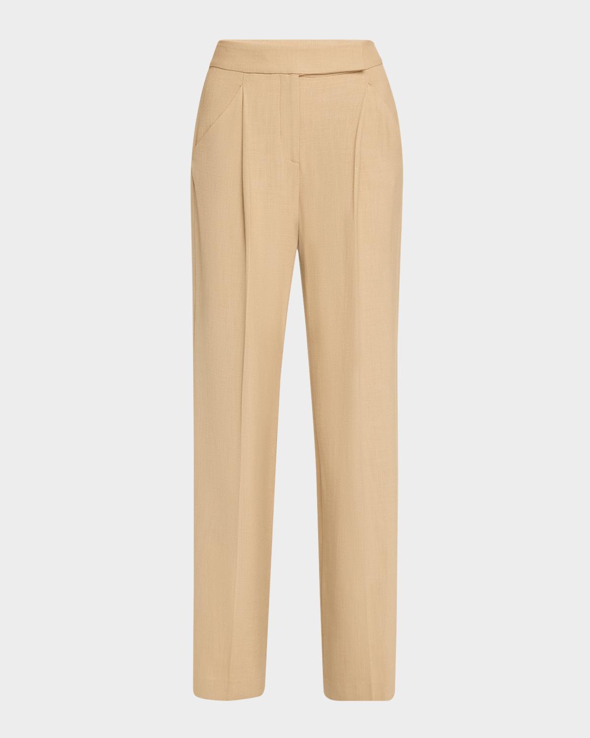 Veronica Beard Marbeau Wide-Leg Pants