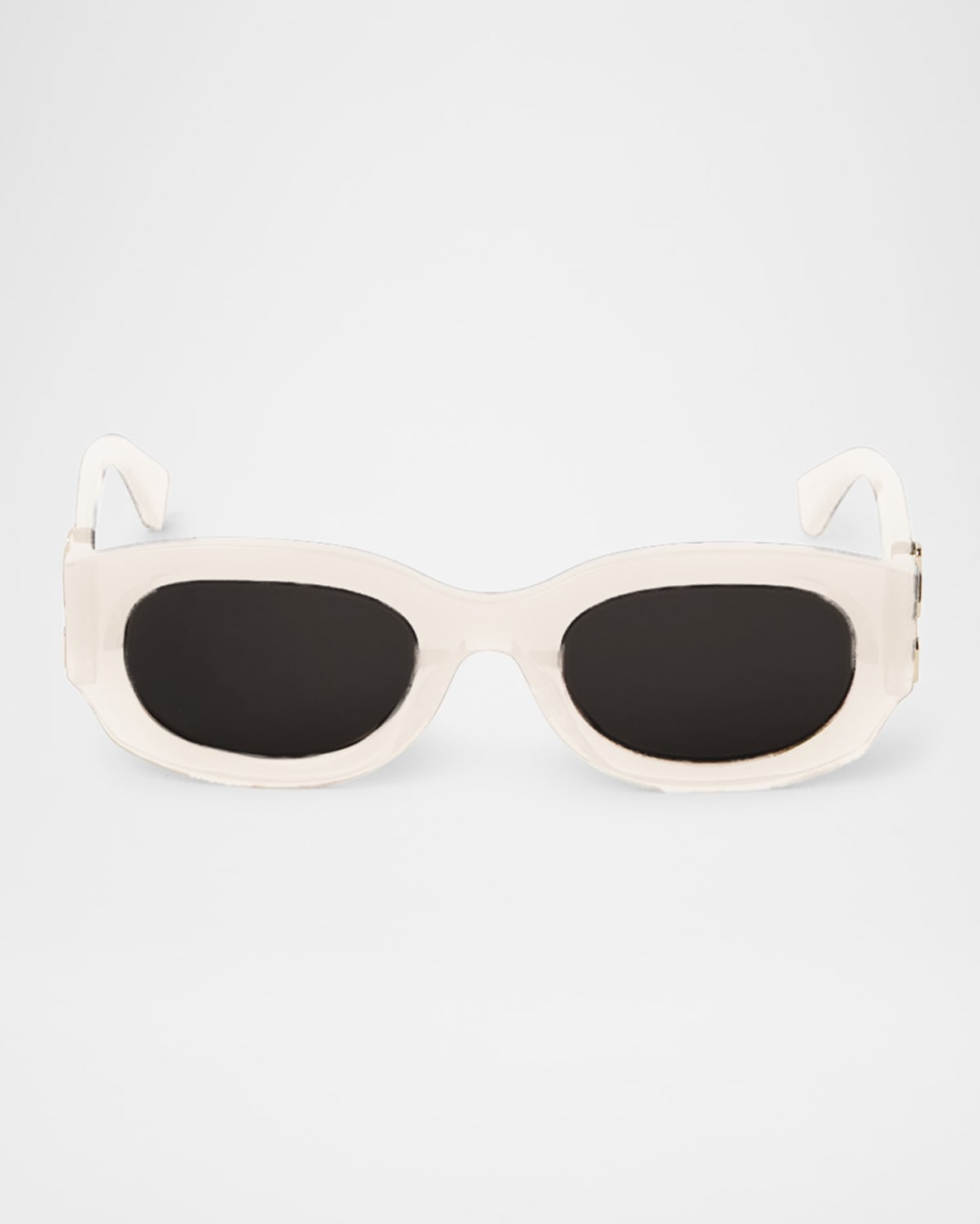 Off-White Palmer Arrow Oval Sunglasses