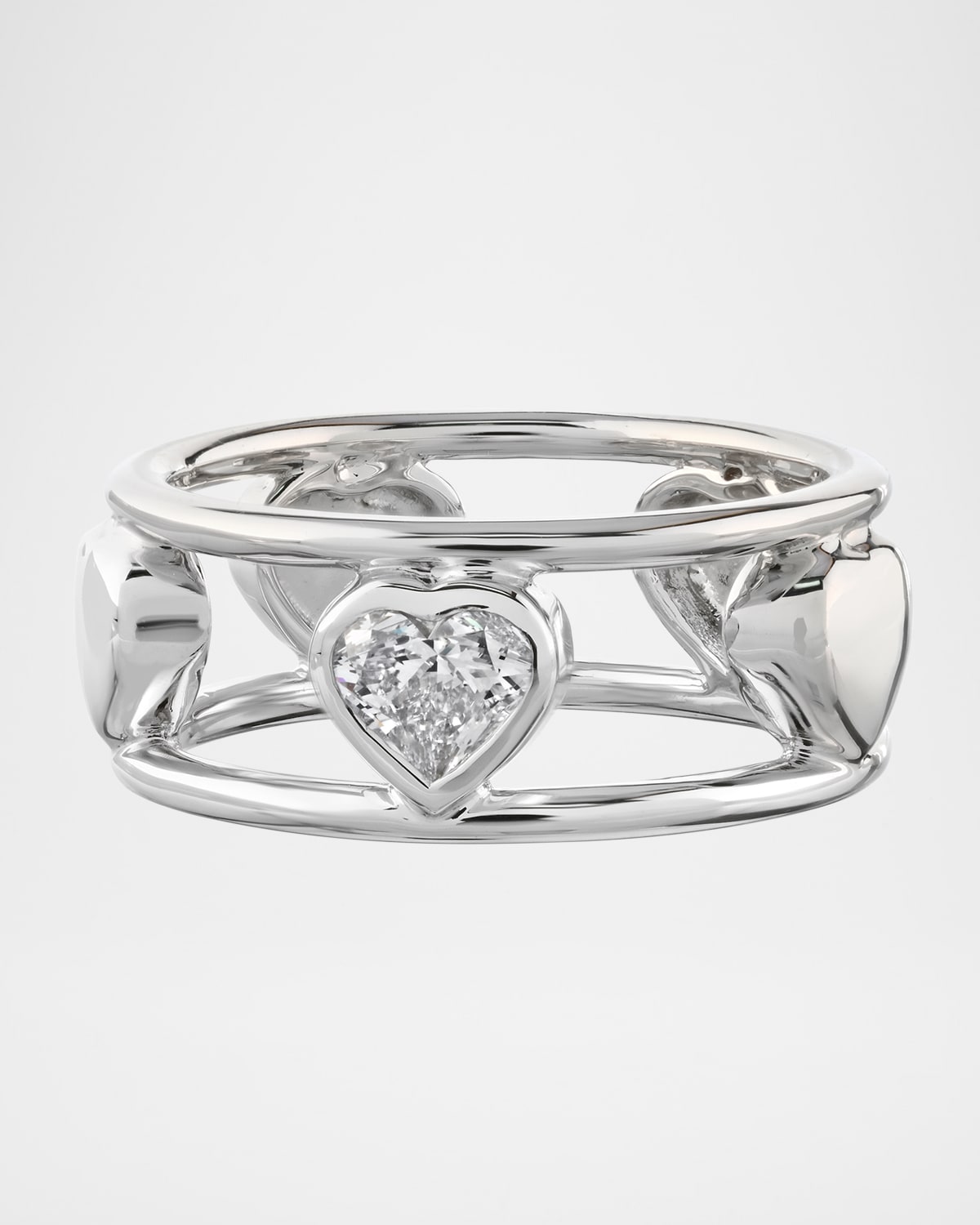 Cassidy Diamonds 18K Gold Lovely-Cut Diamond Ring, Size 7