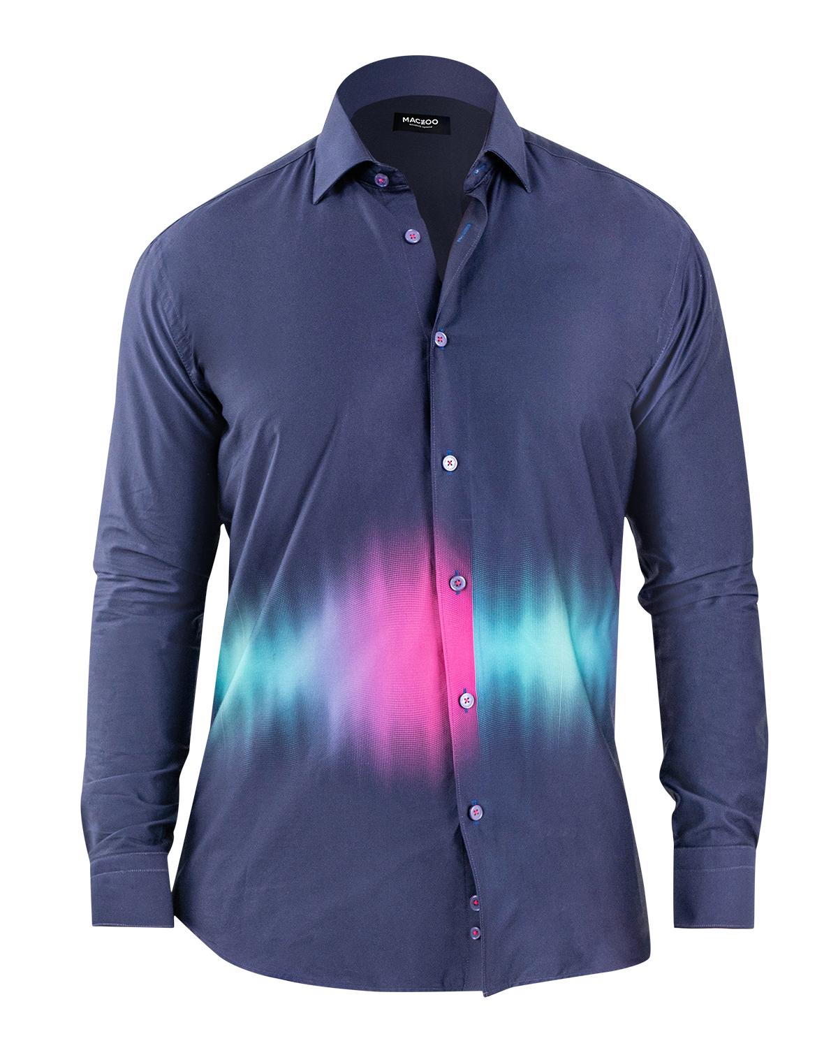 Maceoo Men's Fibonacci Aurora Cotton Sport Shirt