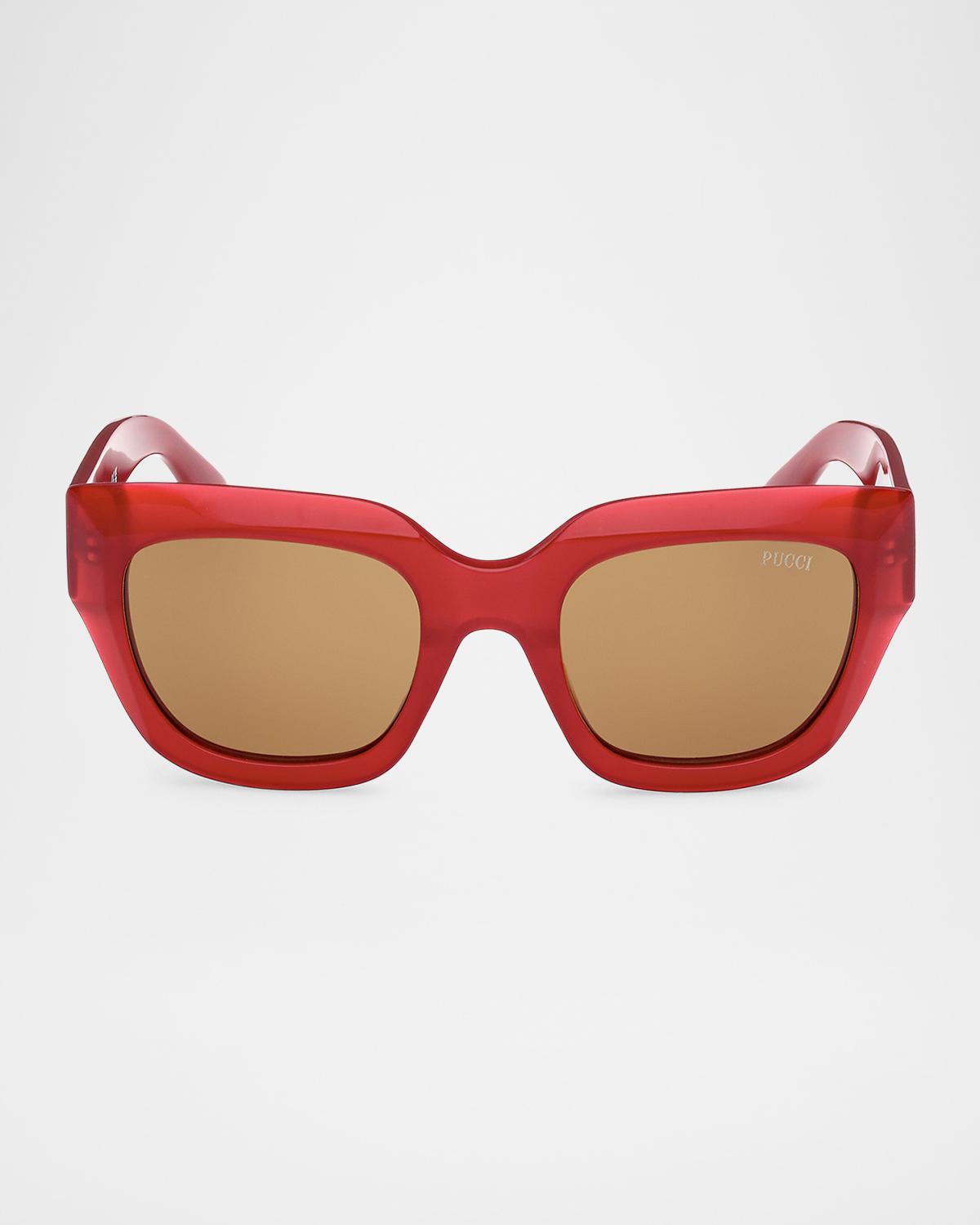 Pucci Butterfly Acetate Sunglasses