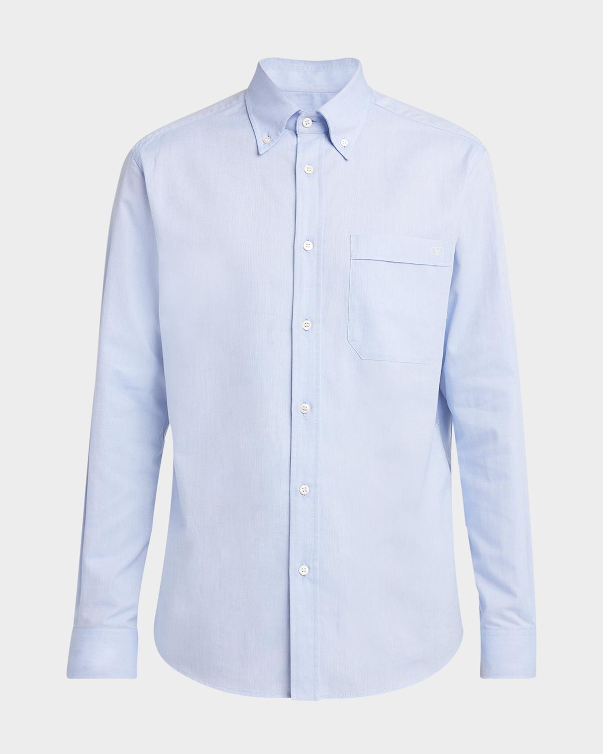 Men & apos;s VLogo Oxford Sport Shirt