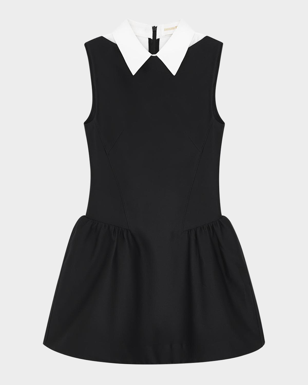 SHUSHU/TONG Collared A-Line Mini Dress