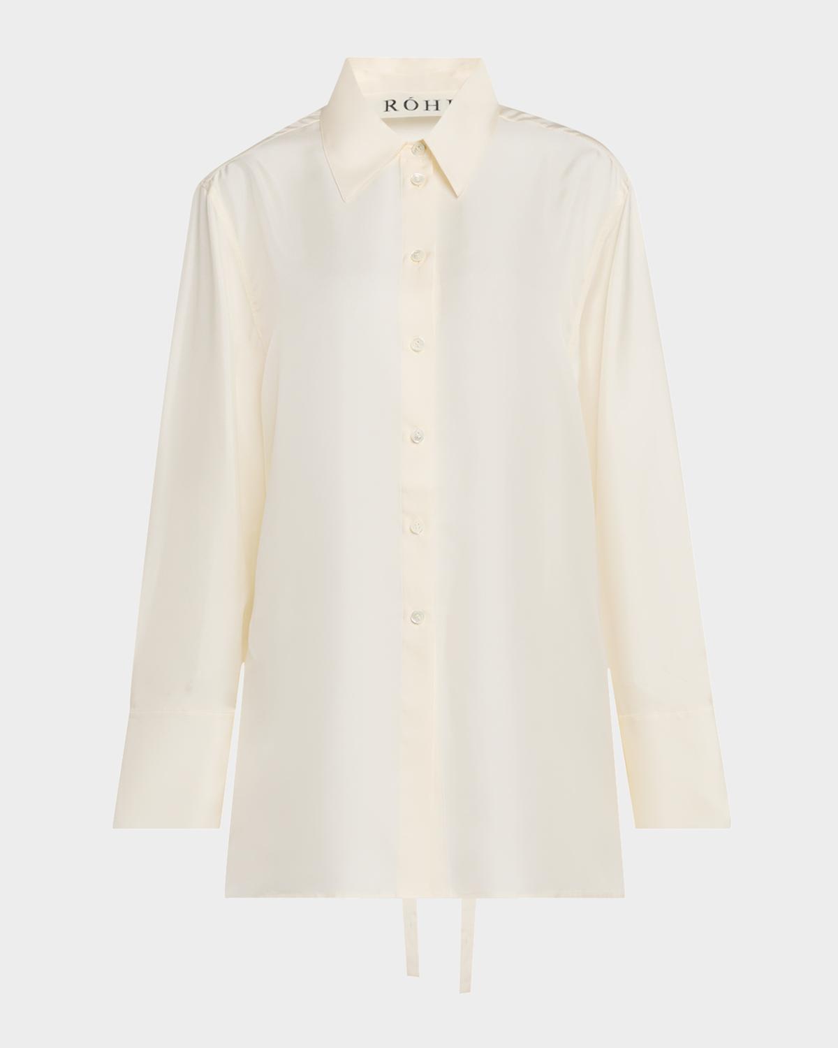 Róhe Deconstructed Silk Shirt