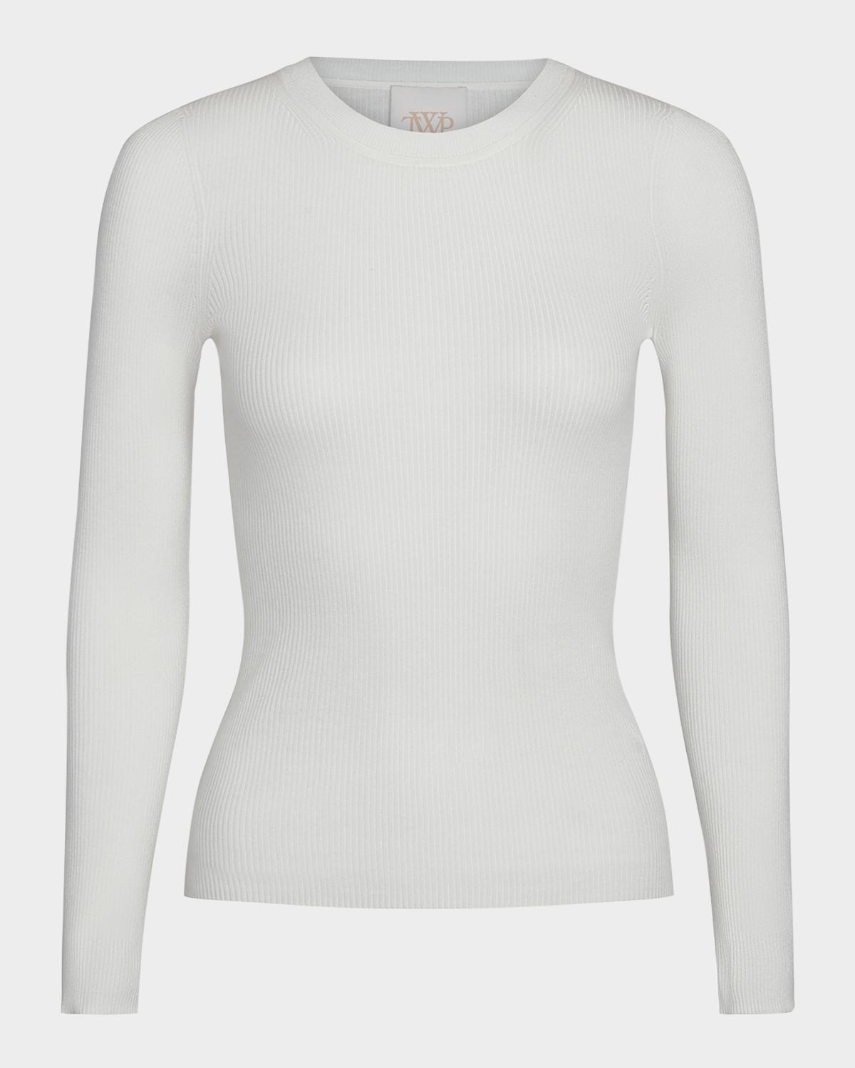 TWP Ribbed Wool Pullover