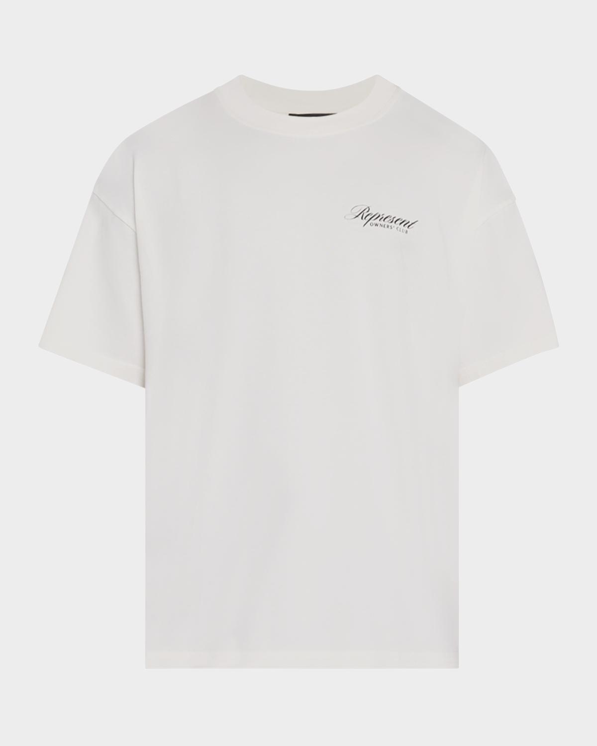 REPRESENT Men's Represent Owners Club Script T-Shirt