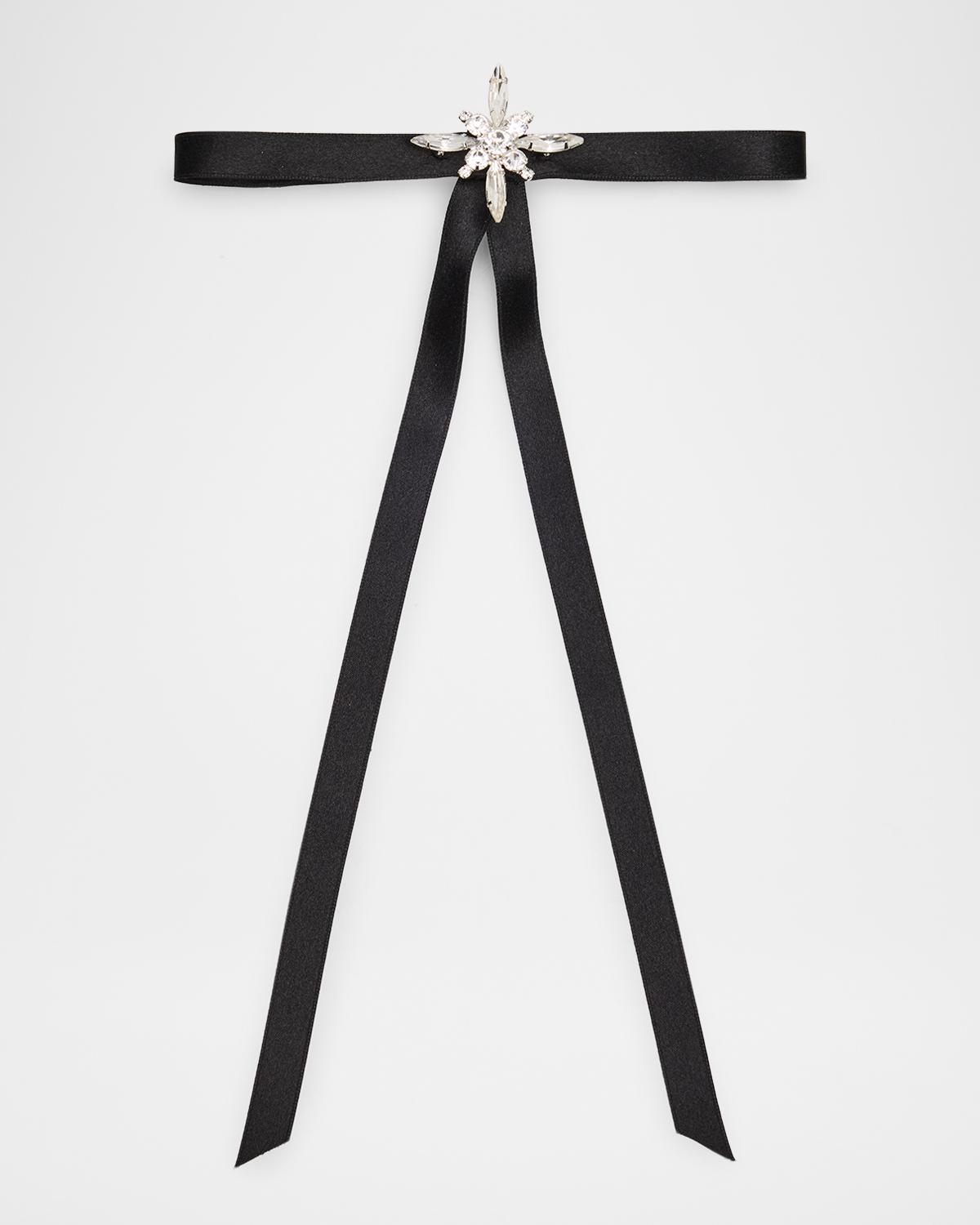 Lelet Ny Avril Crystal Satin Skinny Bow