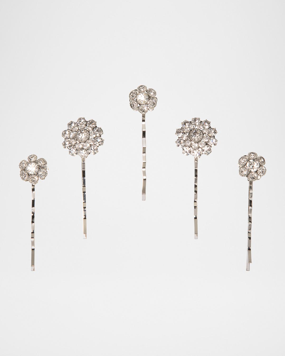 Jennifer Behr Nora Crystal Bobby Pin Set