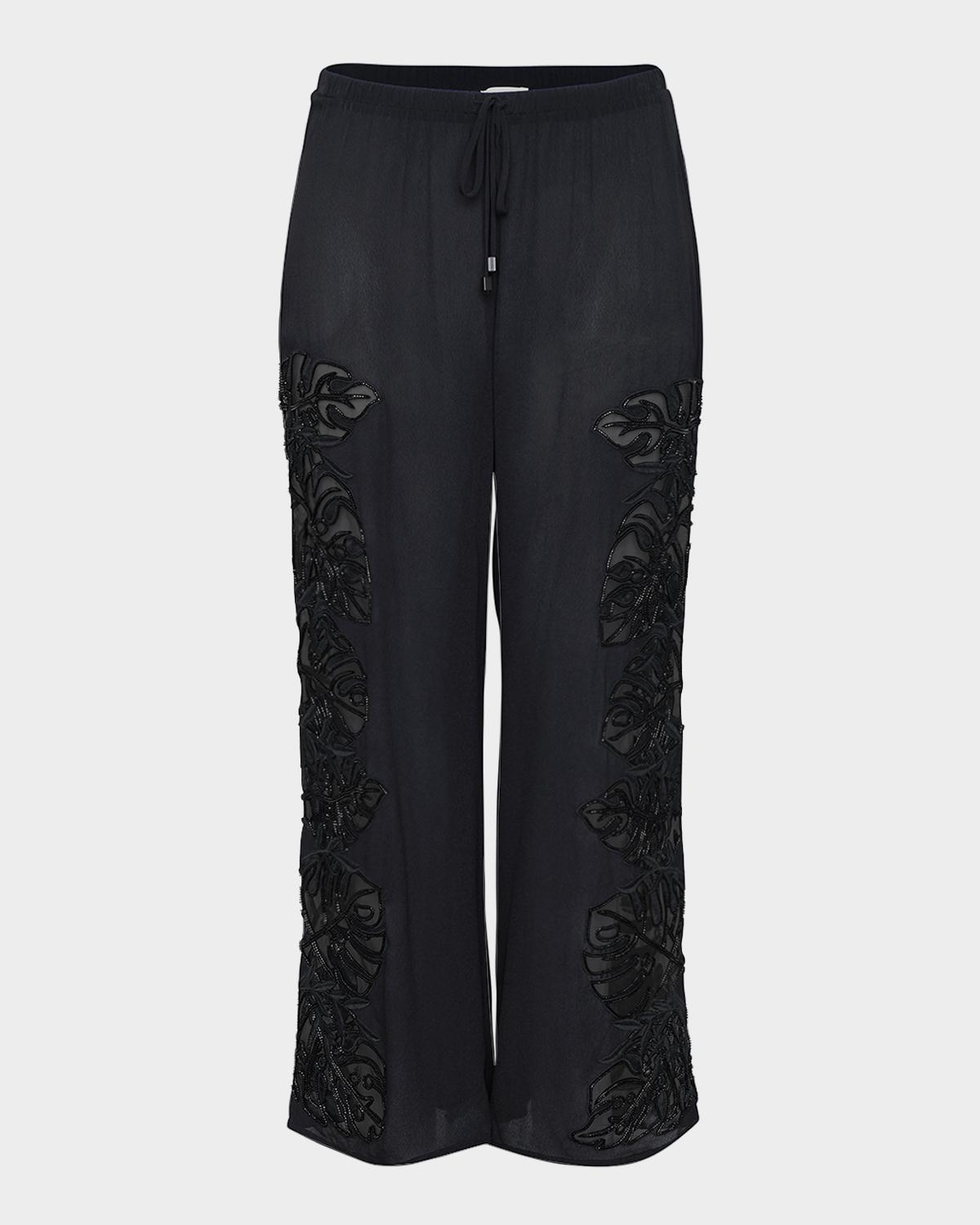 Geraldine Monstera Pants