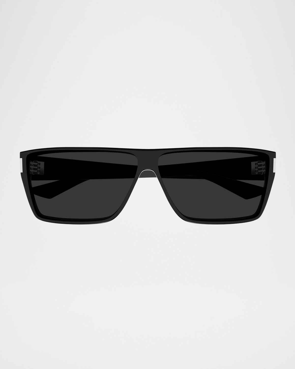 Men & apos;s SL 757M Acetate Rectangle Sunglasses