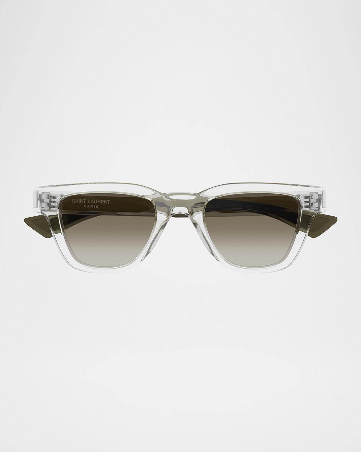 Men & apos;s SL 789 Jacquesm Acetate Rectangle Sunglasses