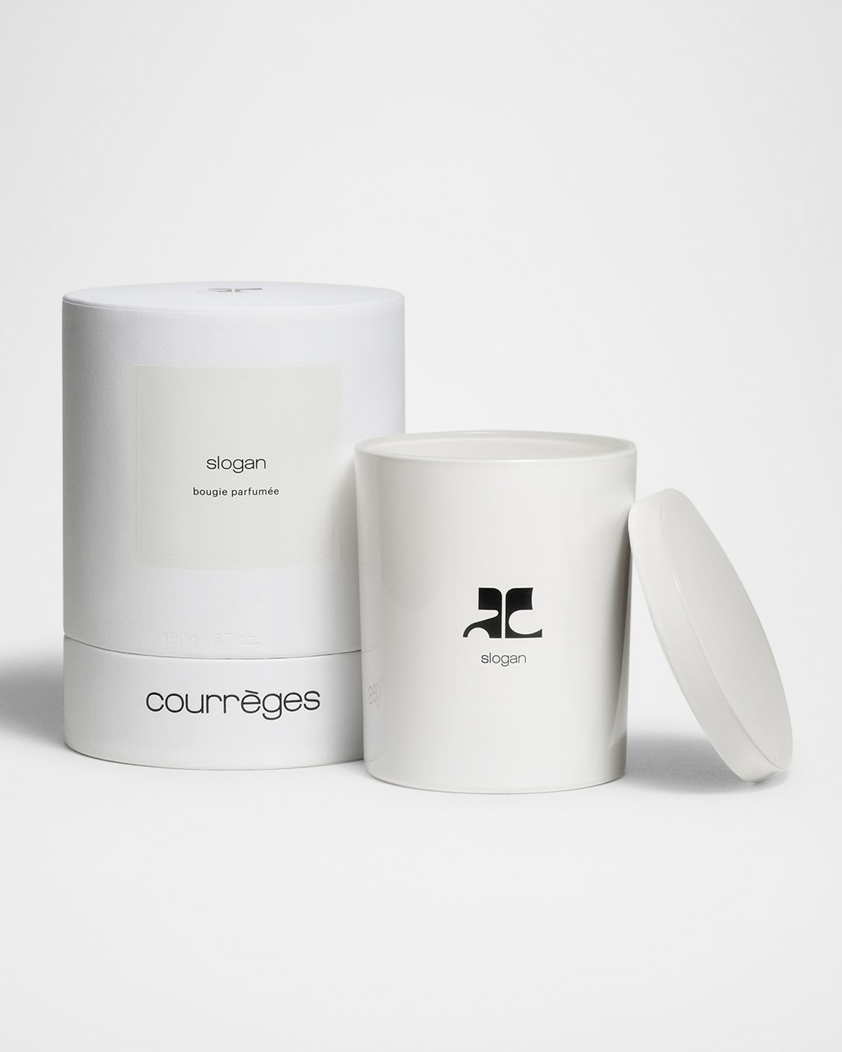 Courreges Slogan Candle, 190 g