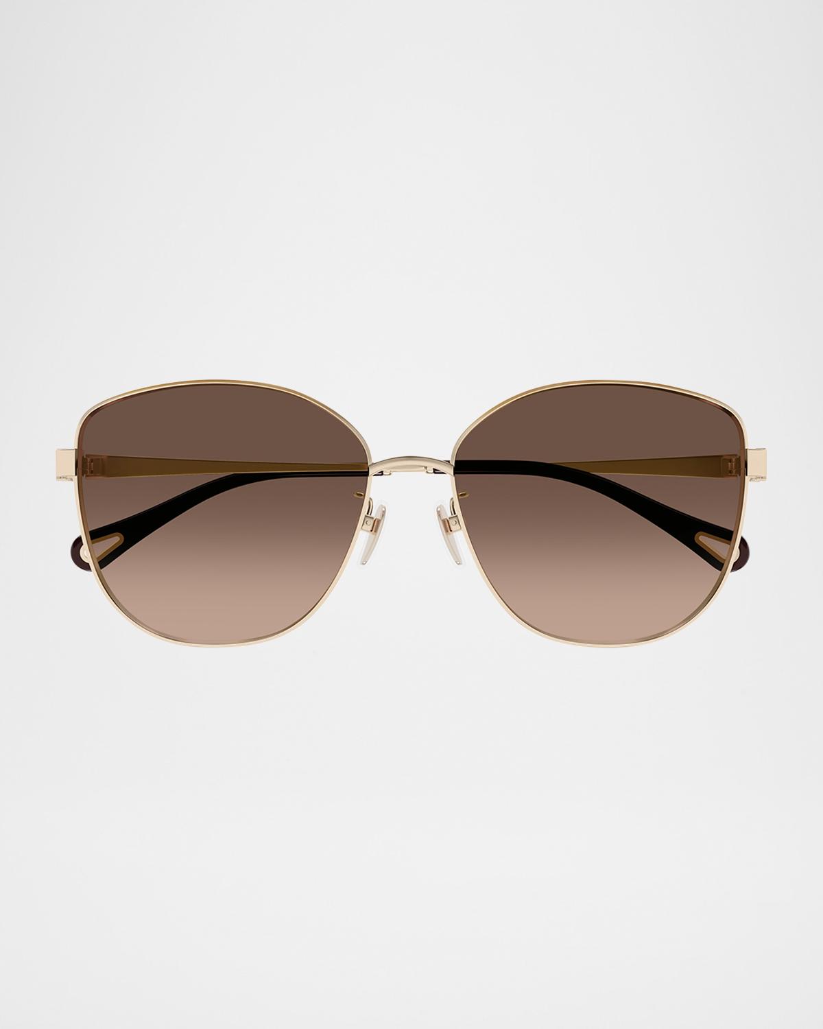 Chloe Butterfly Acetate Sunglasses